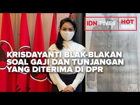 KRISDAYANTI BLAK BLAKAN SOAL GAJI DAN TUNJANGAN YANG DITERIMA DI DPR