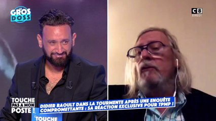 Le gros fou rire de Cyril Hanouna face au Professeur Raoult dans TPMP !