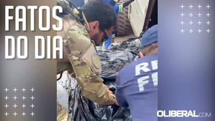 Operação conjunta apreende 500 kg de drogas em Barcarena