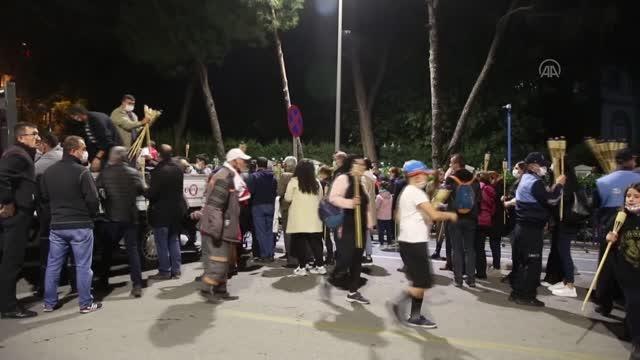 Cumhuriyet Bayramı dolayısıyla fener alayı düzenlendi