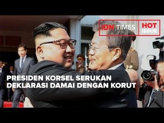 PRESIDEN KORSEL SERUKAN DEKLARASI DAMAI DENGAN KORUT DI FORUM PBB