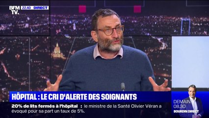 Malaise à l'hôpital: pour Mathias Wargon, il faut "remettre des moyens en ville"