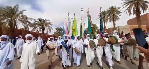 تيميمون : رقصة الحضرة من اسبوع تيميمون