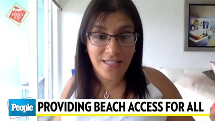 Quadriplegic Woman Works to Make Beaches Accessible for All: ‘Break Down Barriers’