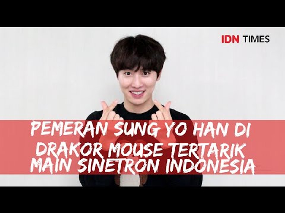 Wawancara KWON HWA WOON: Pemeran SUNG YO HAN di Drakor MOUSE Tertarik Main Sinetron Indonesia