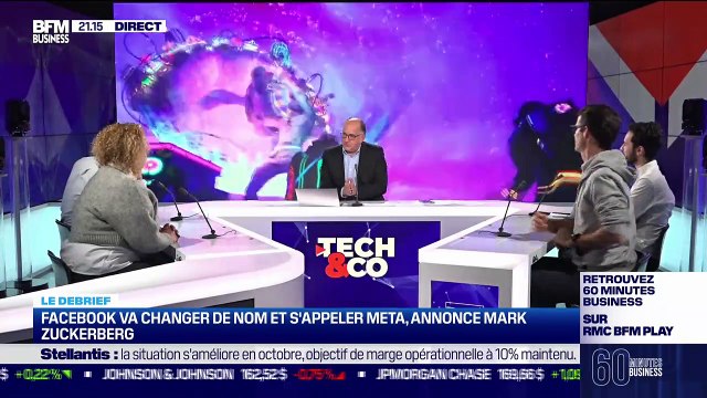 Le projet de rachat d'ARM par Nvidia, le changement de nom de Facebook,... Le débrief de l'actu tech du jeudi - 28/10