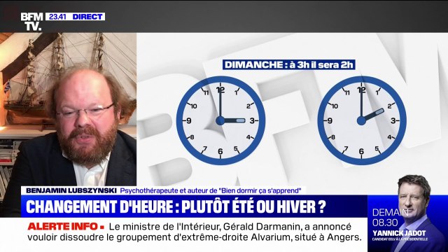 Plus d'infarctus le lundi suivant le passage à l'heure d'hiver