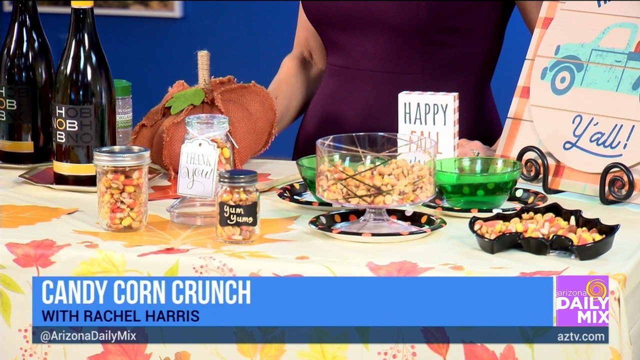 Candy Corn Crunch and Autumn Sangria with the Manic Managed Mom!