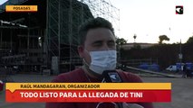 Todo listo para la llegada de Tini