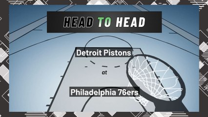 Philadelphia 76ers vs Detroit Pistons: Moneyline