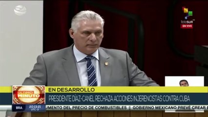 Díaz-Canel: La embajada de EE.UU. desempeña un papel creciente en la subversión política
