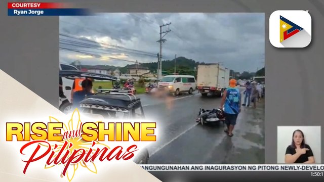 Rider, patay matapos mabangga ng ambulansya sa Subic, Zambales