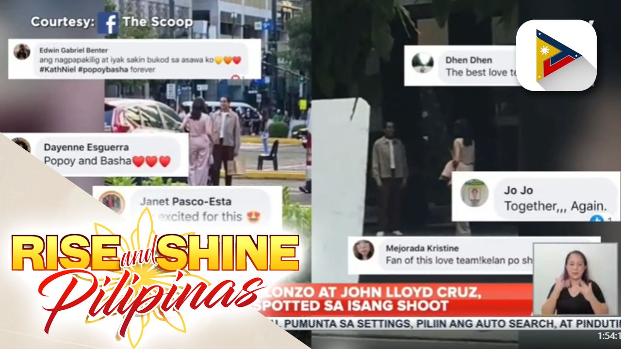 TALK BIZ | Bea Alonzo at John Lloyd Cruz, spotted sa isang shoot