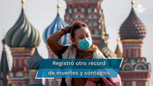 Imparable, pandemia en Moscú: cierran escuelas, restaurantes y servicios no esenciales