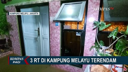 Télécharger la video: Rumah Warga Terendam Banjir Akibat Luapan Kali Ciliwung Usai Hujan Deras