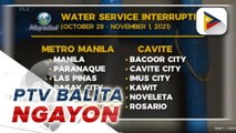 Maynilad, nagpatupad ng water interruption sa ilang bahagi ng Metro Manila simula ngayong araw