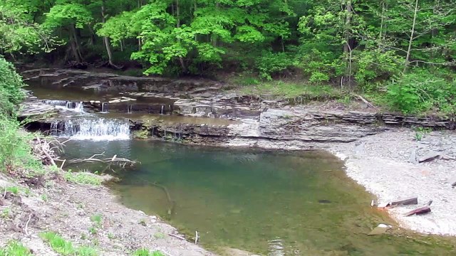 Buttermilk Creek at Upper Buttermilk Falls State Park