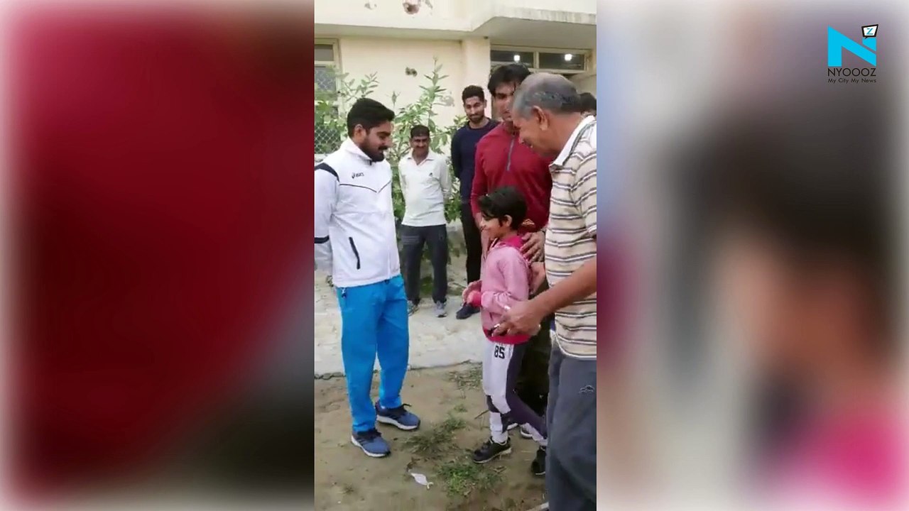 Watch, Neeraj Chopra’s reaction to little girl saying ‘favourite to aap hi ho’ hoes viral