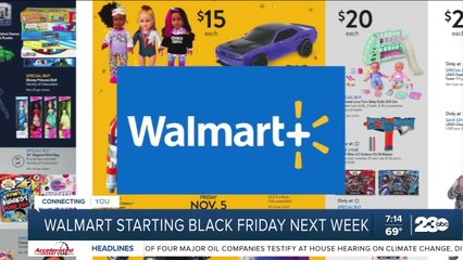 Don't Waste Your Money: Walmart starting Black Friday next week