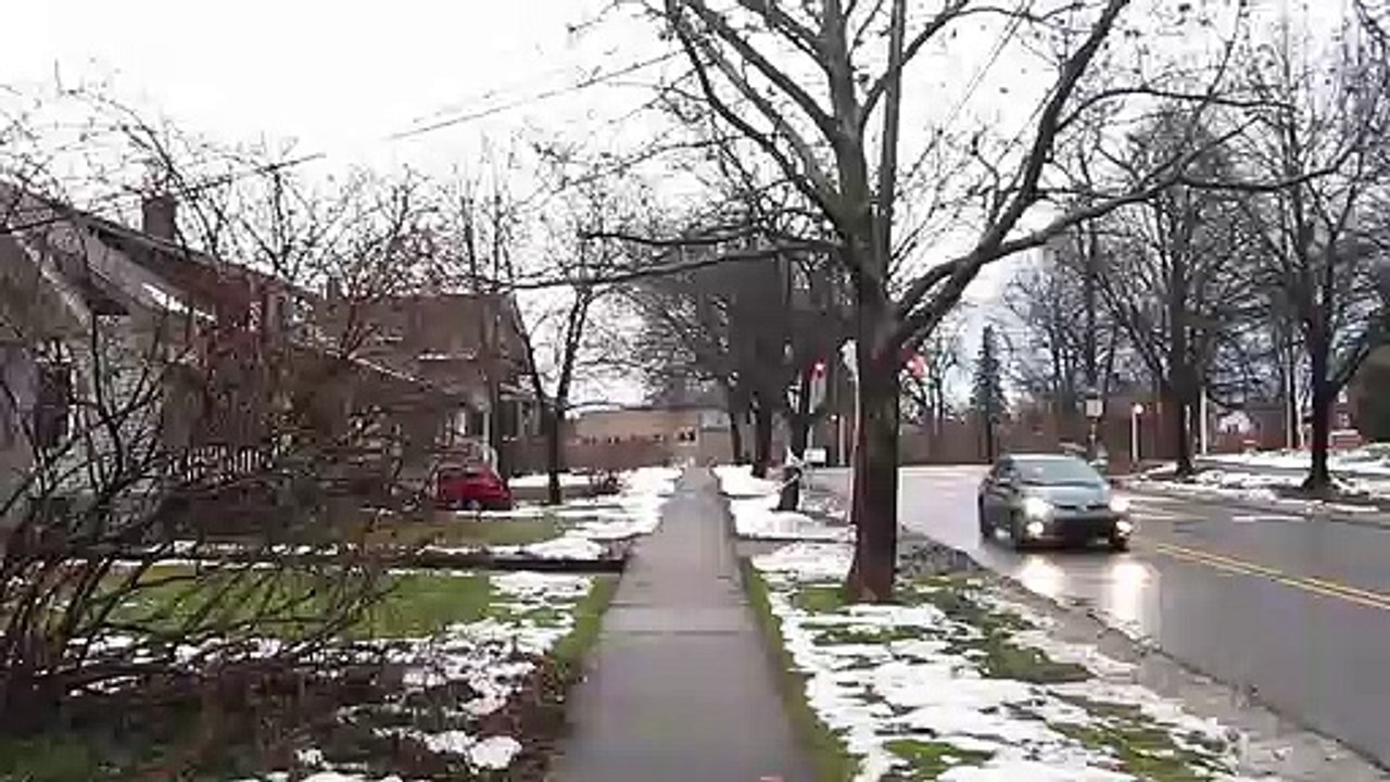 Walking on Seventh Street Ann Arbor Michigan