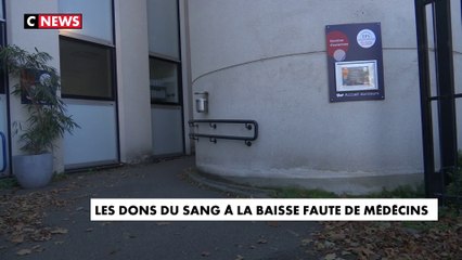 Les dons du sang à la baisse faute de médécins