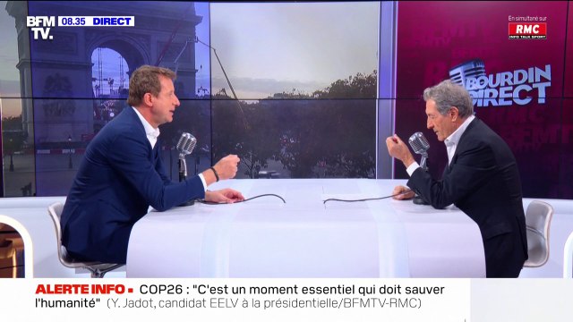 Yannick Jadot (EELV): la COP26 est un moment essentiel qui doit sauver l'humanité