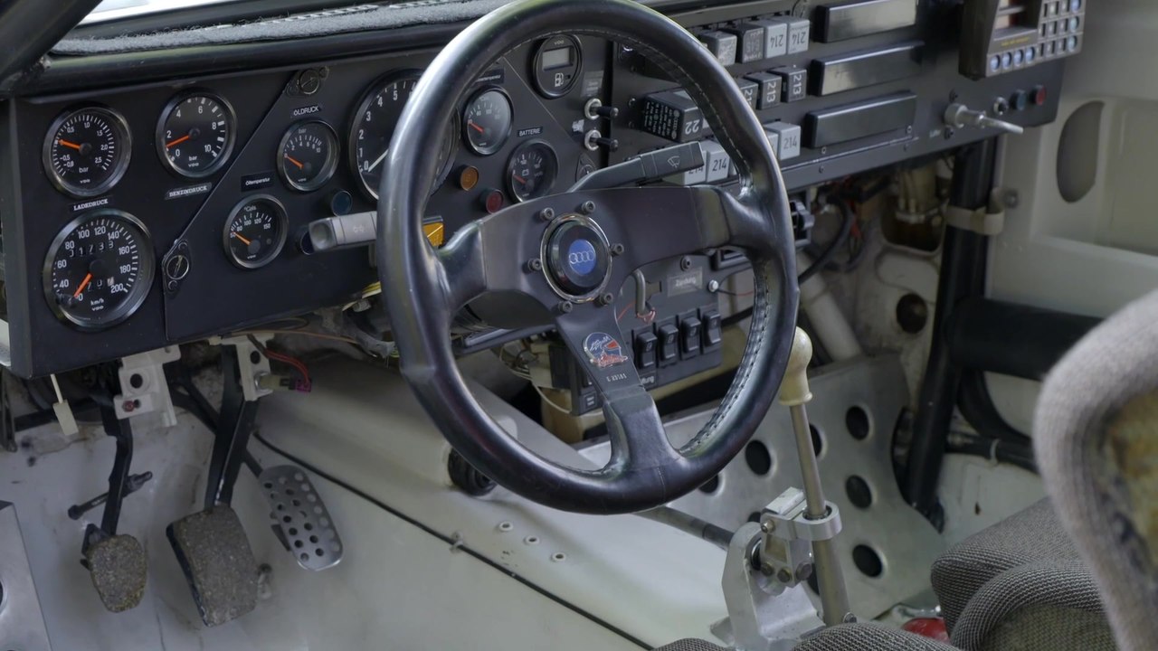 Audi Sport quattro Rallye Interior Design