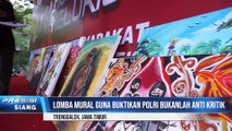 Buktikan Tak Anti Kritik, Polres Trenggalek Gelar Lomba Mural Dan Lukis