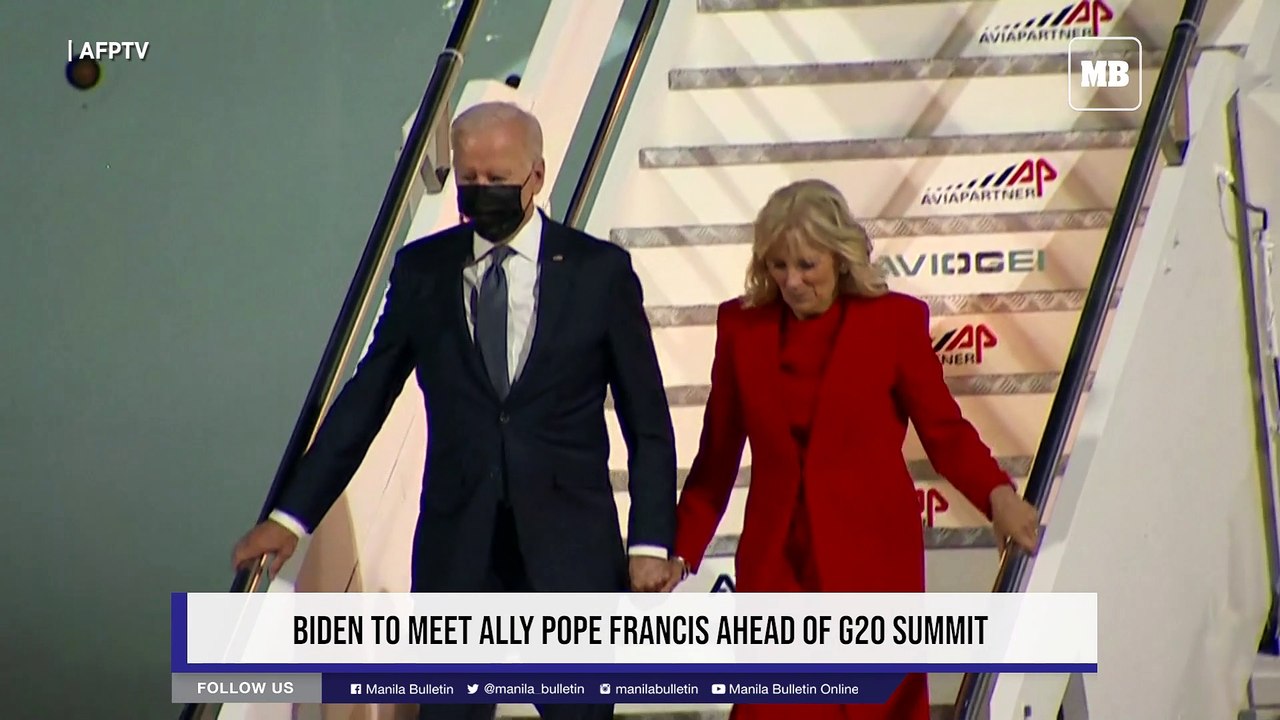 Biden to meet ally Pope Francis ahead of G20 summit
