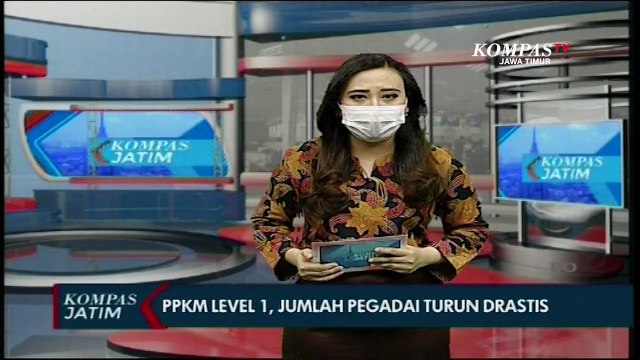 PPKM Level 1, Jumlah Pegadai Turun Drastis