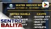 Mga residente sa Metro Manila at mga kalapit-probinsya na apektado ng Maynilad water interruption, kanya-kanya na sa paghahanda; Water interruption , tatagal hanggang sa Nob. 1