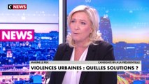 Marine Le Pen : «Les politiques mettent les policiers en danger. Ils les envoient dans des zones qui ne sont pas sécurisées»