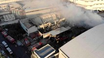 Son dakika haber | Esenyurt'ta 1 kişinin öldüğü fabrika yangınının boyutu gün ağarınca ortaya çıktı