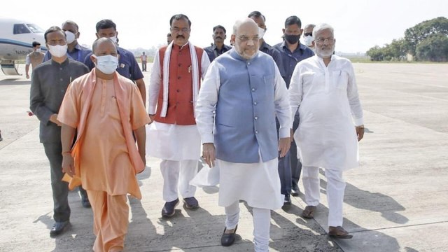 Shah reaches Lucknow, Know what is Home Minister's 'UP plan'
