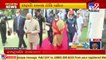Bhavnagar_ President Ram Nath Kovind meets Morari Bapu at Chitrakut Ashram in Talgajarda _ TV9News