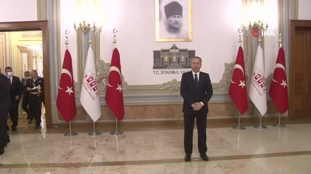 İstanbul Valiliği'nde Cumhuriyet Bayramı kutlaması