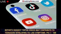 Reports suggest TikTok videos may contribute to teenagers developing tic-like symptoms. Pic: i - 1br
