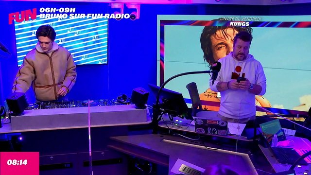 Kungs en interview et en mix dans Bruno sur Fun Radio