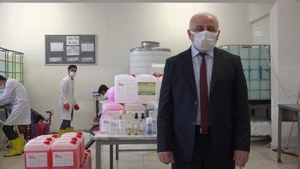 "ŞKD" markasıyla temizlik malzemesi üreten liseden bir milyon liralık ciro