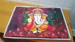 Lord Ganesha Framed Wall Paintings For Living Room With Frame Decorative Items ( 14 x 20 INCH) Wall Painting