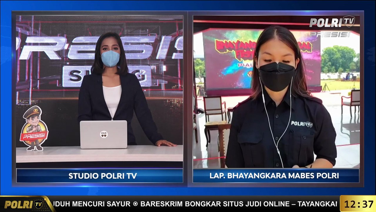 Live Report Natania - Persiapan Jelang Bhayangkara Mural Festival Piala Kapolri 2021