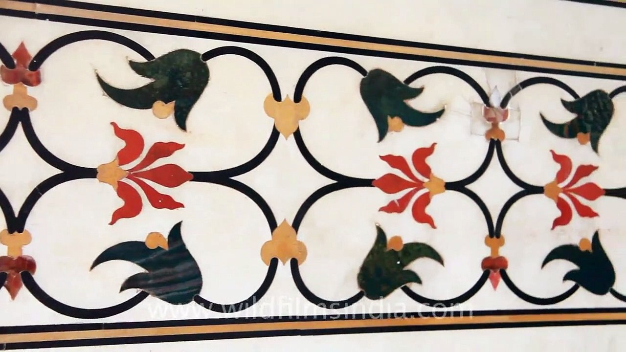 Interior of Taj Mahal