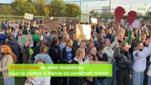 3000 élèves se mobilisent pour le climat à Herve