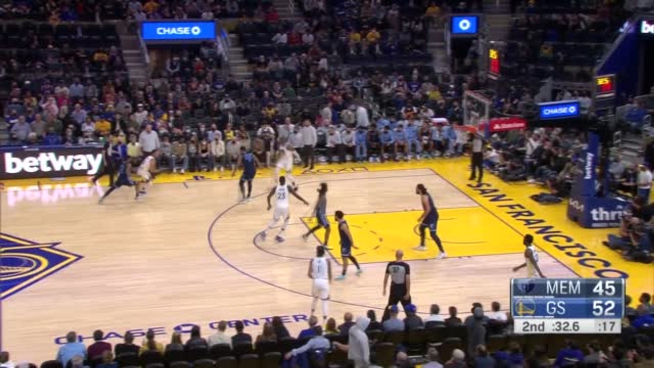 Grizzlies win in OT to end Warriors' unbeaten start