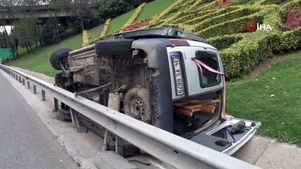 FSM girişindeki kazada uzun araç kuyrukları oluştu