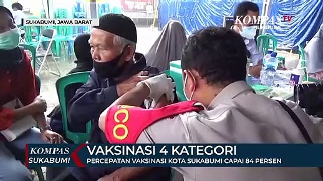 Percepatan Vaksinasi Kota Sukabumi Capai 84 Persen