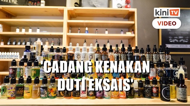 Kerajaan bercadang kenakan duti eksais pada cecair vape bernikotin
