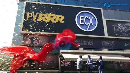 Grand Entry S. S. Rajamouli At Trailer Launch Of Film RRR