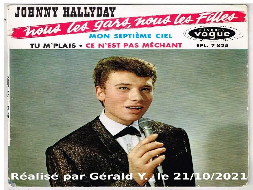 Johnny Hallyday_Nous les gars, nous les filles (Boys ans girls)(1961)karaoké