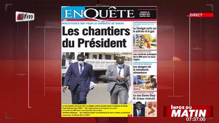 Infos du matin 29 Octobre 2021  - Yenekay ak Cherif Dia